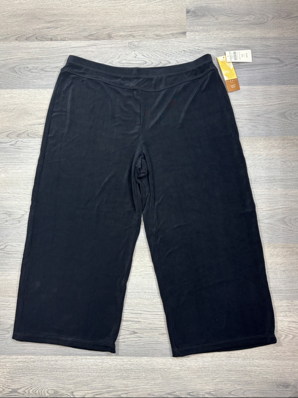 Coldwater Creek Black Travel‎ Pull On Knit Pants - size PXL NWT